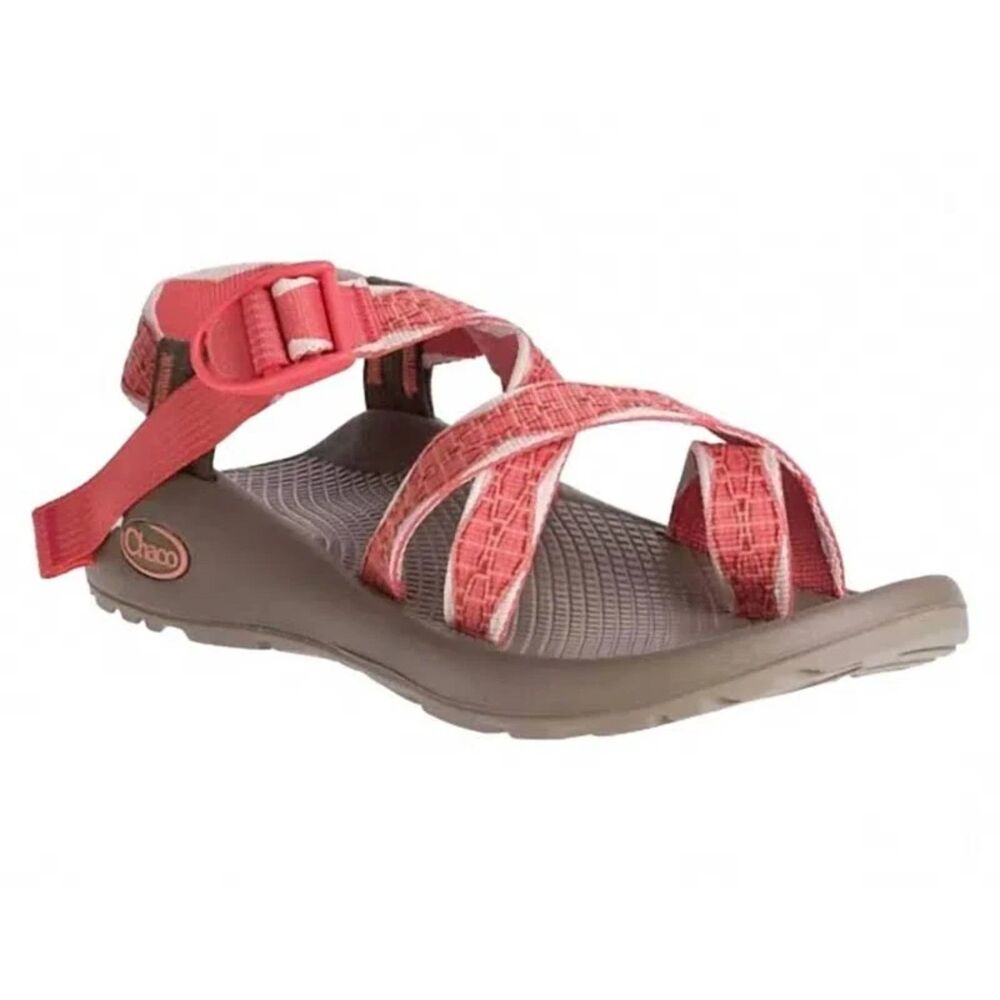 Chaco Z/2 Classic Sandals Swell Peach Red Straps Women's Size 7